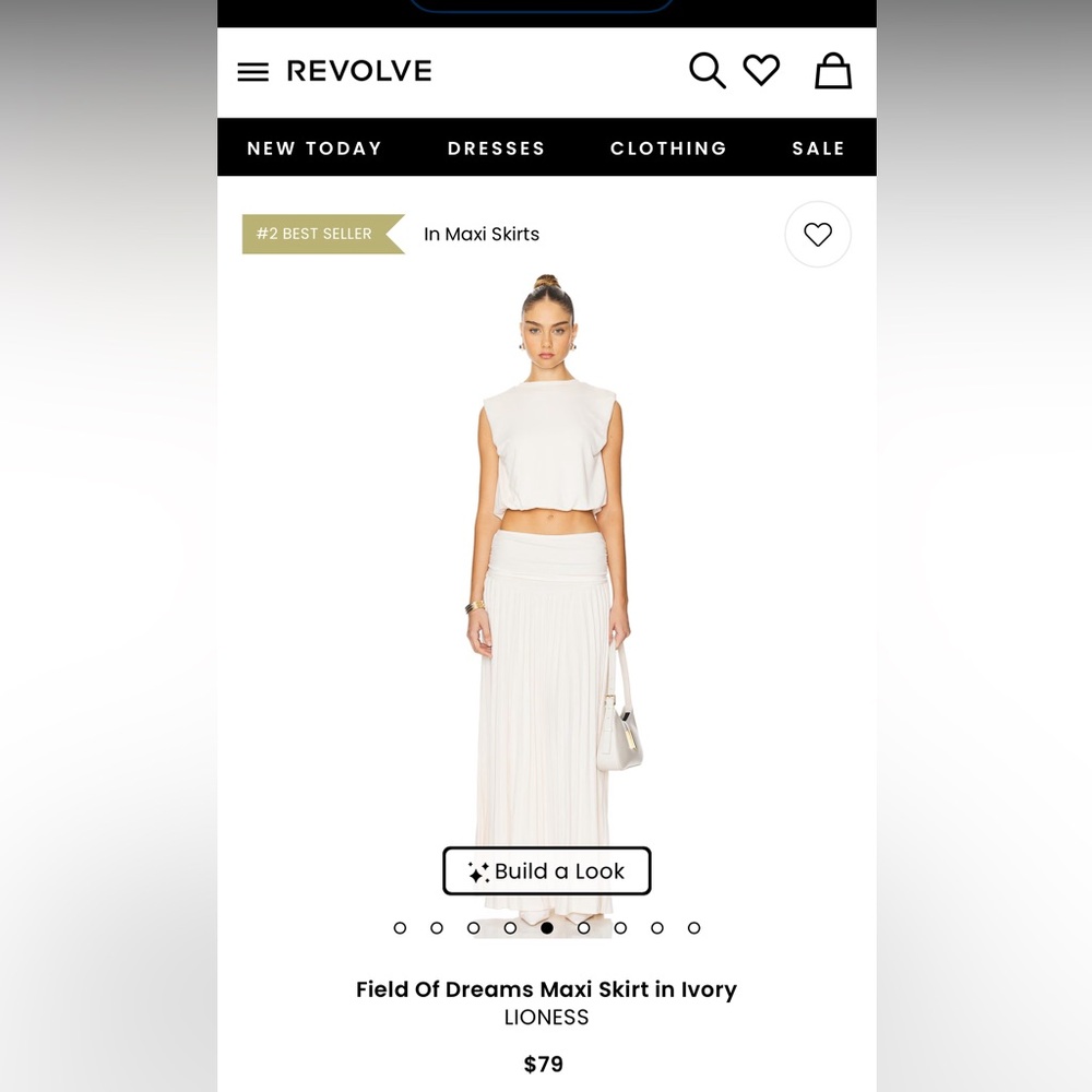 Lioness Cream Pleated set for Brides